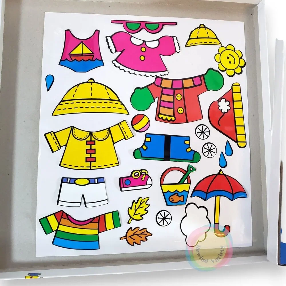 Colorforms Miss Weather Dress Up Set Complete Unused 2017